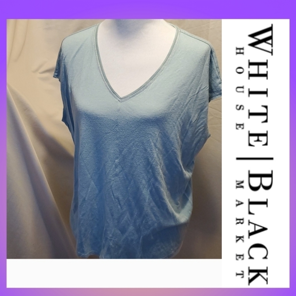 WHBM V-Neck Tee SZ LG